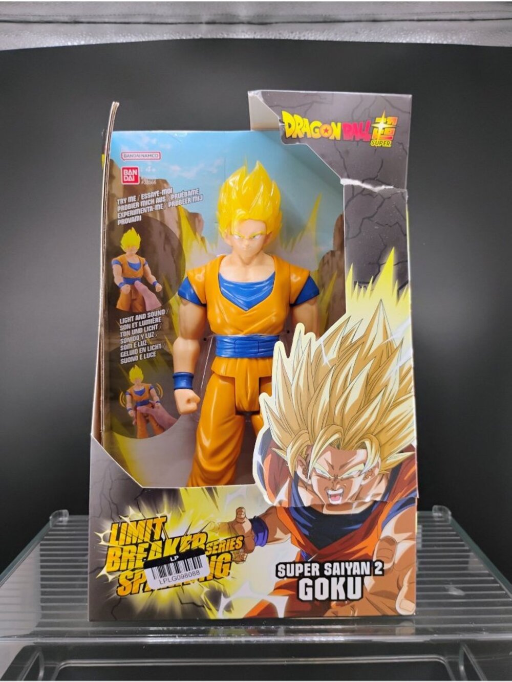 Dragon Ball Super Limit Breaker Super Saiyan 2 Goku Figure